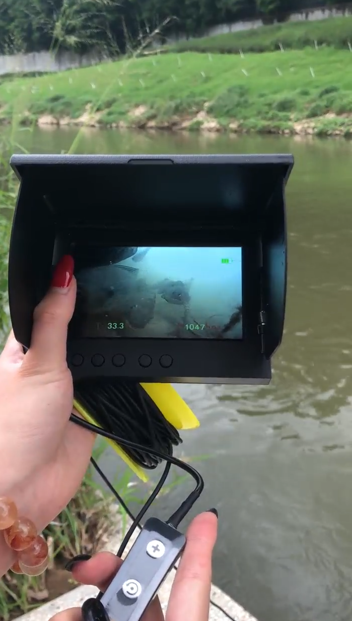Real look at BEYOTTER K30 WiFi Float fishing camera